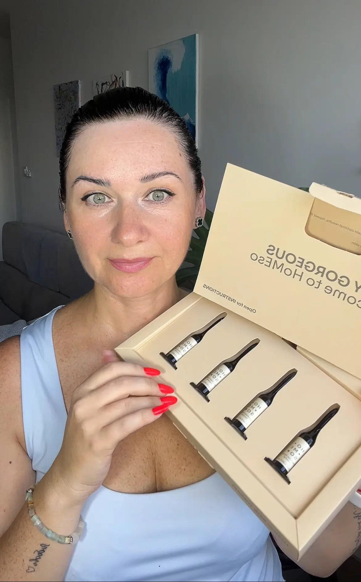 Результаты до и после HoMEso