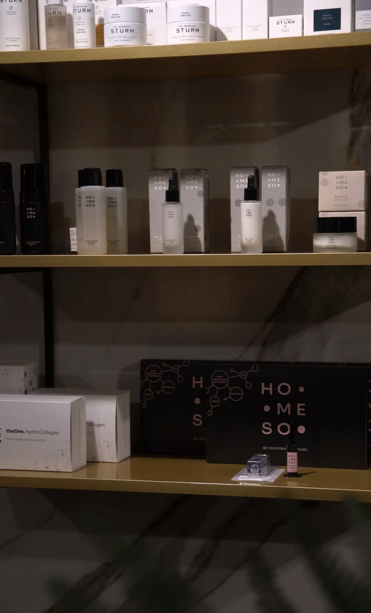 Retail sale of HoMEso products